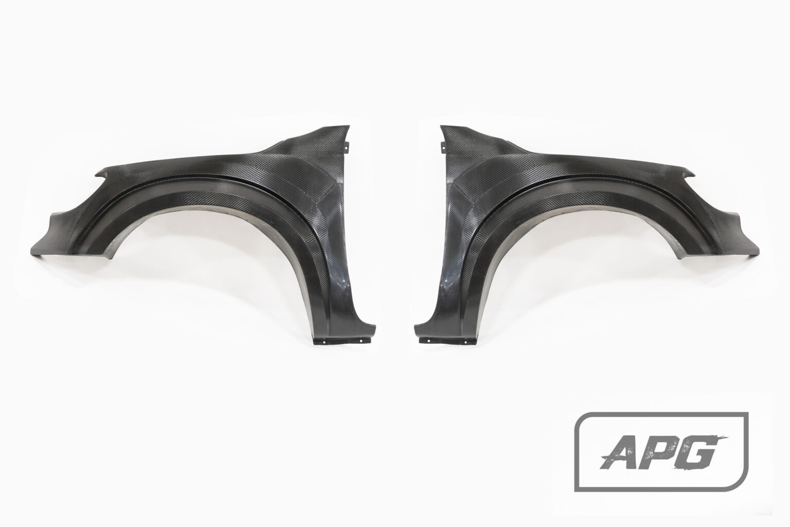 Carbon Fiber Wide Body Front Fenders Pair Apg